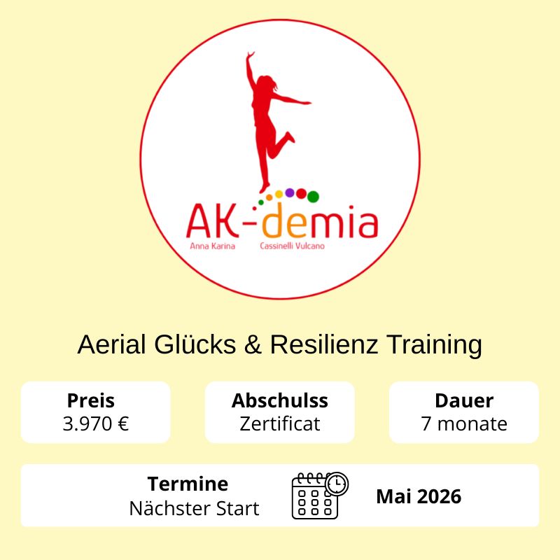 Aerial Glücks Trainiing